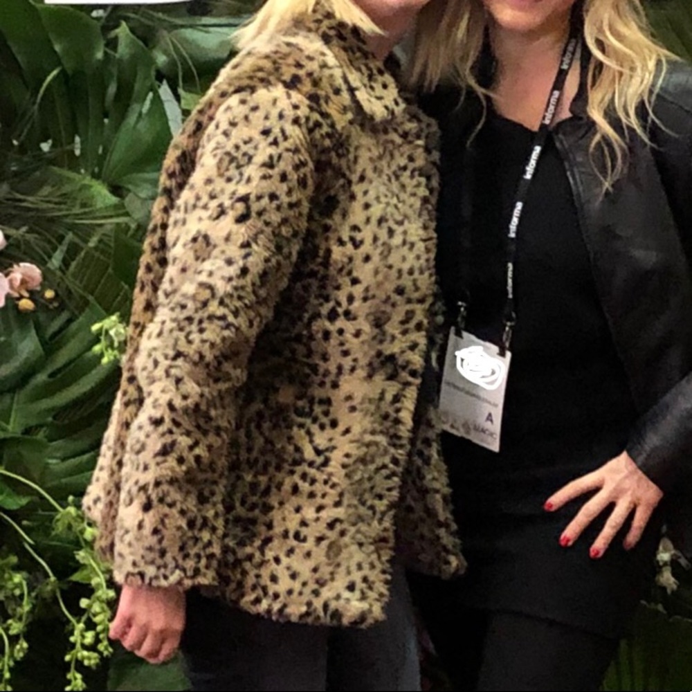 Leopard Faux Fur Coat - Picture 8 of 8